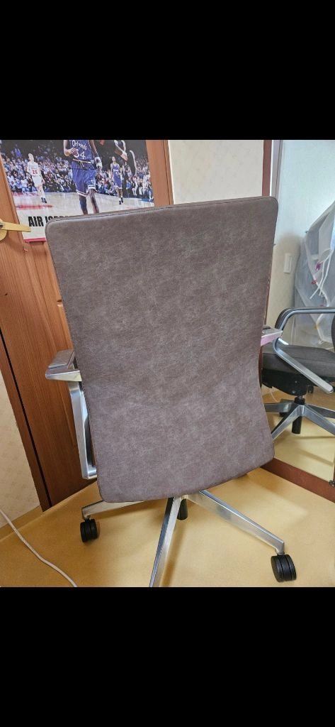 오피스체어 중역 의자 천연 가죽제품 이미지