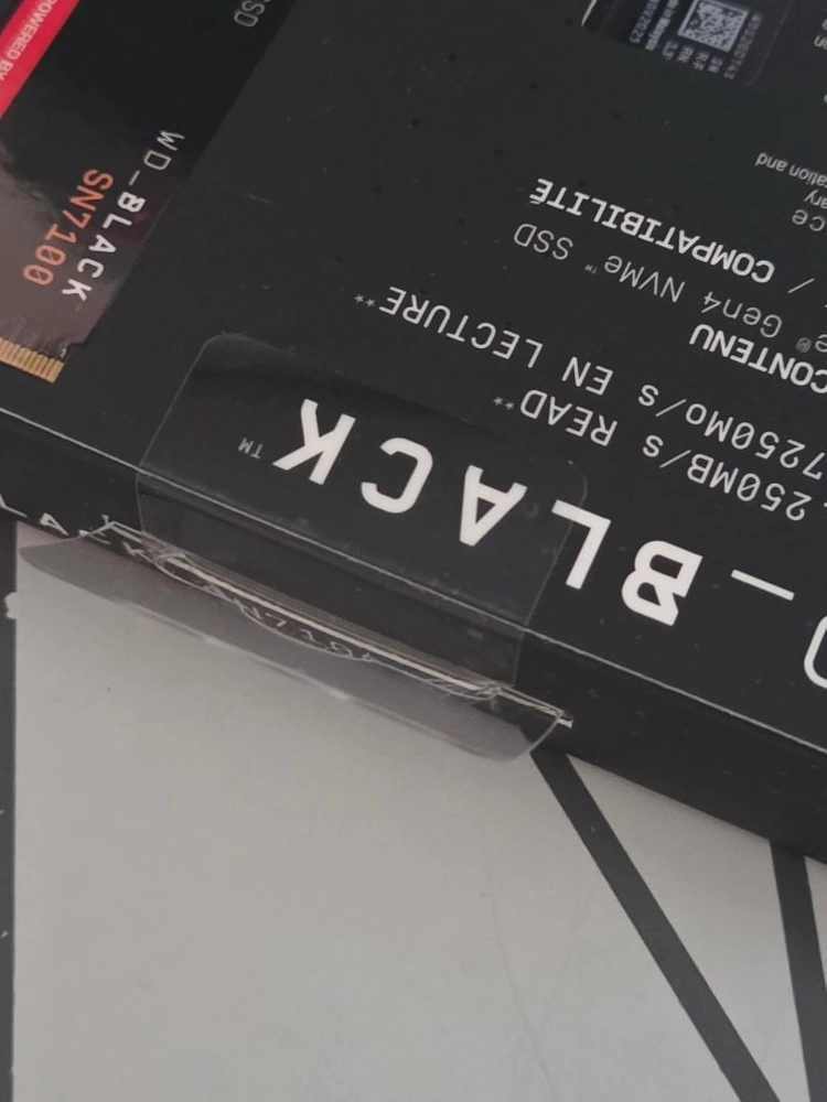 wd sn7100 2tb nvme ssd 미개봉 팝니다 이미지