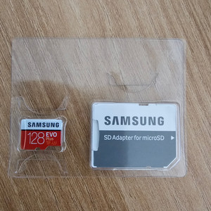 삼성 evo plus 마이크로SD 128g 이미지