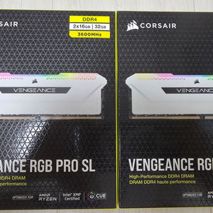 VENGEANCE RGB PRO SL 32GB(2x16GB) DDR4 DRAM 이미지