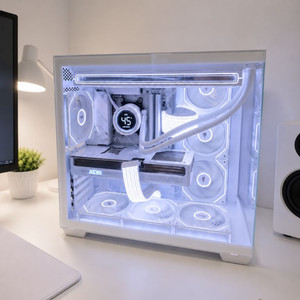 라이젠7 9800X3D RTX5080 화이트신품PC,팝니다 이미지