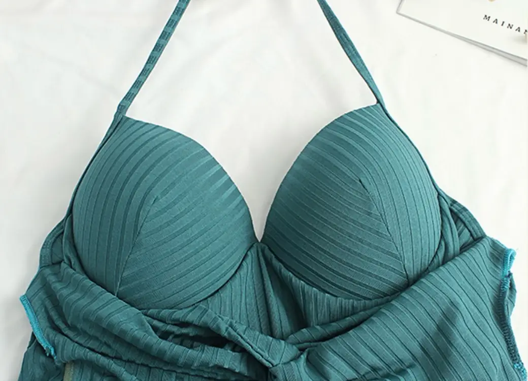 [99] 코코앤유 빅사이즈 체형커버 원피스 수영복 블랙 이미지
