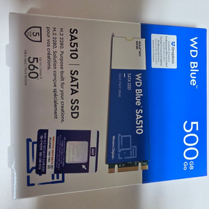 WD M.2 500GB SSD 판매 총수량 2개 이미지