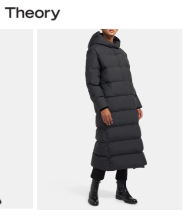 띠어리 theory 트루 푸퍼 롱 다운 패딩 m 사이즈 정품 이미지