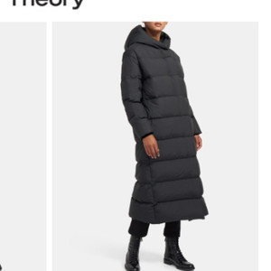띠어리 theory 트루 푸퍼 롱 다운 패딩 m 사이즈 정품 이미지