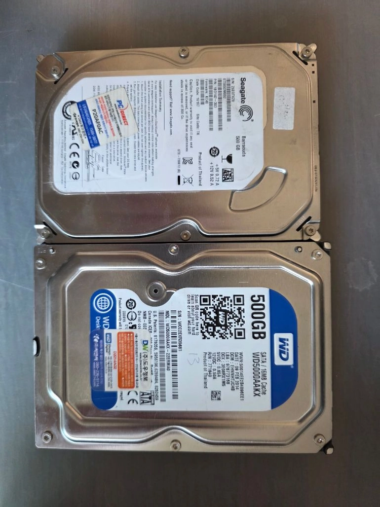 SEAGATE SATA HDD 500GB 1개 이미지
