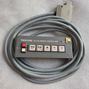 매우 귀한 타스캠 Tascam RC-402 리모트 컨트롤 유닛, 릴데크 BR-20,BR-20T 용 이미지