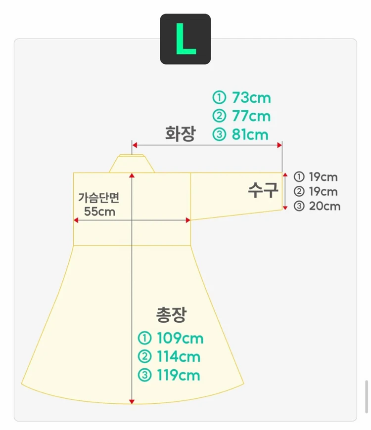 천의무봉 한복 녹천익 2세대 대대 토수 포함 이미지