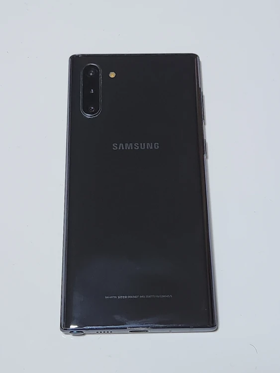 갤럭시노트10 128G 블랙 공기계 60379 이미지