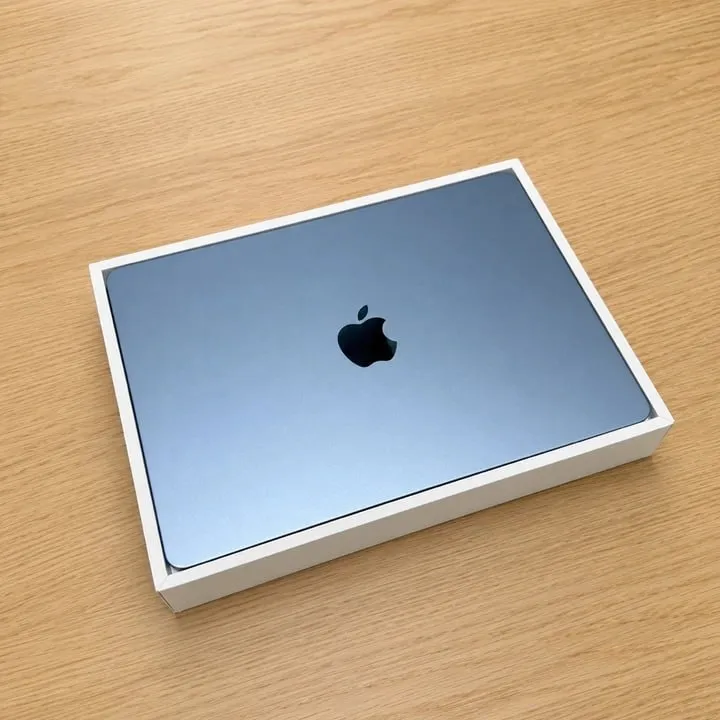 애플 맥북 에어 M5 13인치 16GB 512GB 스카이블루 풀박스 (단순개봉) - 안심되는 중고거래
