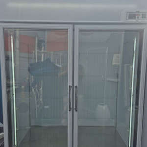 냉동쇼케이스 터보에어 수직 냉동고 간냉식 마트 편의점 카페 아이스크림 성에없는 FRS-1250F 이미지