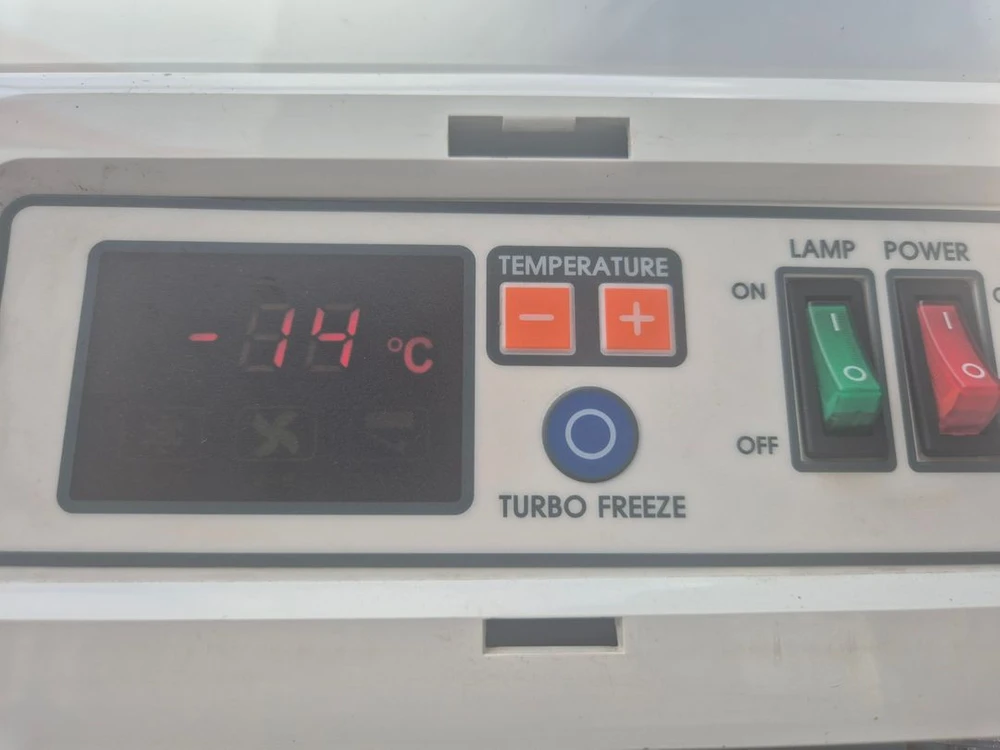 냉동쇼케이스 터보에어 수직 냉동고 간냉식 마트 편의점 카페 아이스크림 성에없는 FRS-1250F 이미지