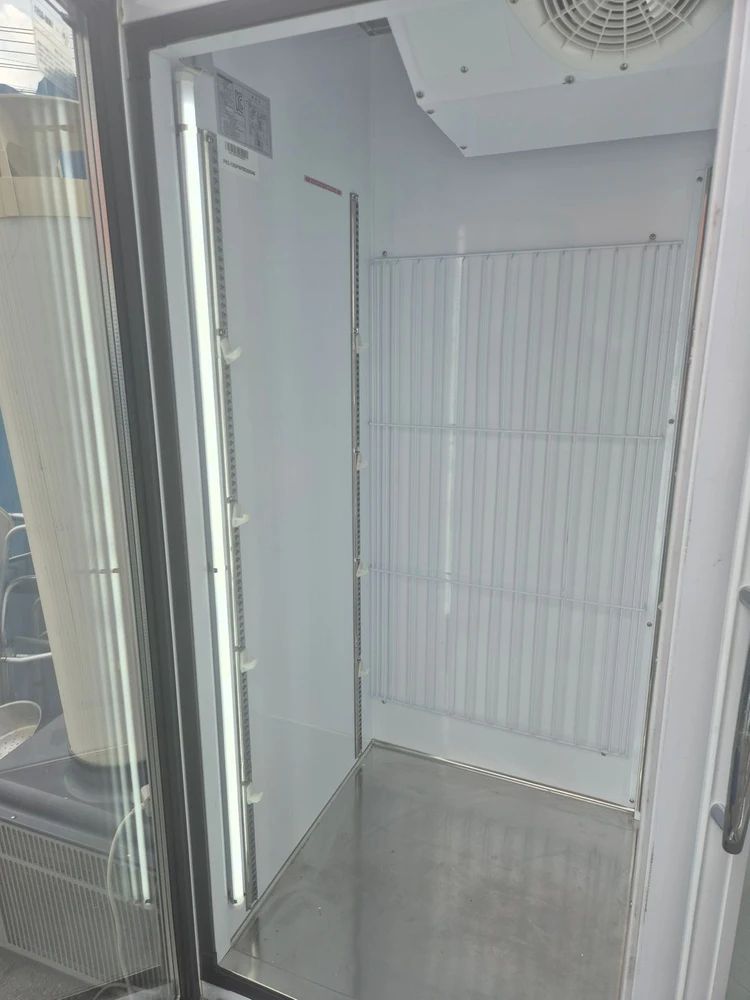 냉동쇼케이스 터보에어 수직 냉동고 간냉식 마트 편의점 카페 아이스크림 성에없는 FRS-1250F 이미지