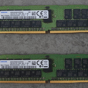 삼성 서버용 (DDR4-2666MHz) 양면 2Rx4 ECC RAM 판매합니다. (32GB X 2) 64GB 이미지