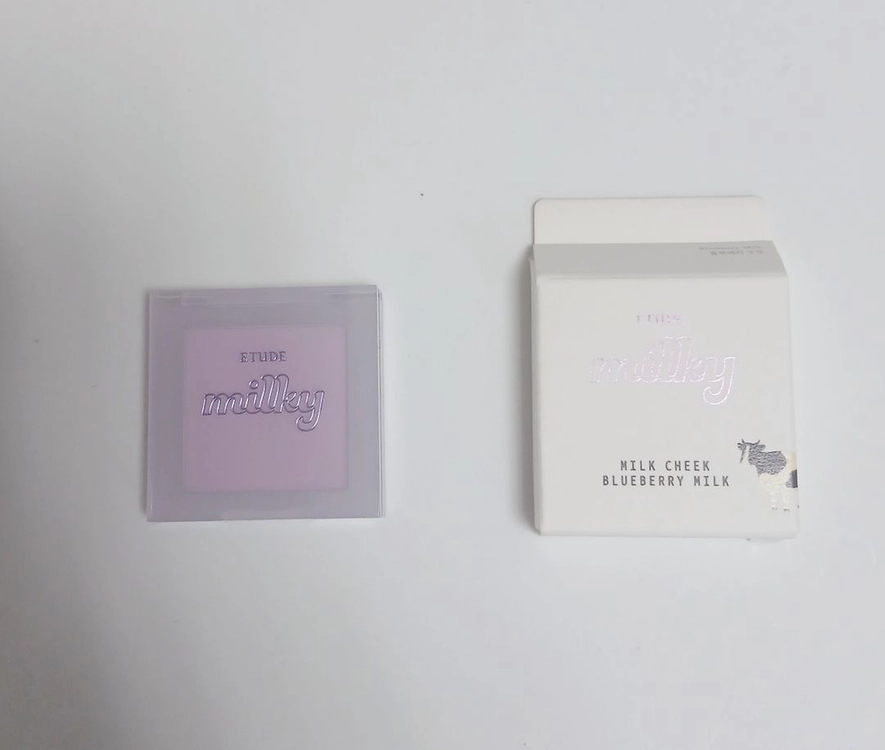 한정) 에뛰드 밀키뉴이어 컬렉션 치크 블루베리우유 이미지