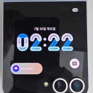 삼성전자 갤럭시 Z플립6 블루 256GB 이미지