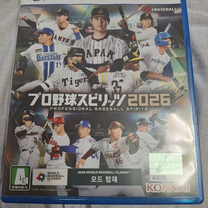 PS5 프로야구 스피리츠 2026 정발 한글판 코드미사용 상태S급 이미지