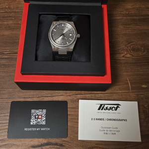 티쏘 PRX 38mm 다마스커스 스틸 이미지