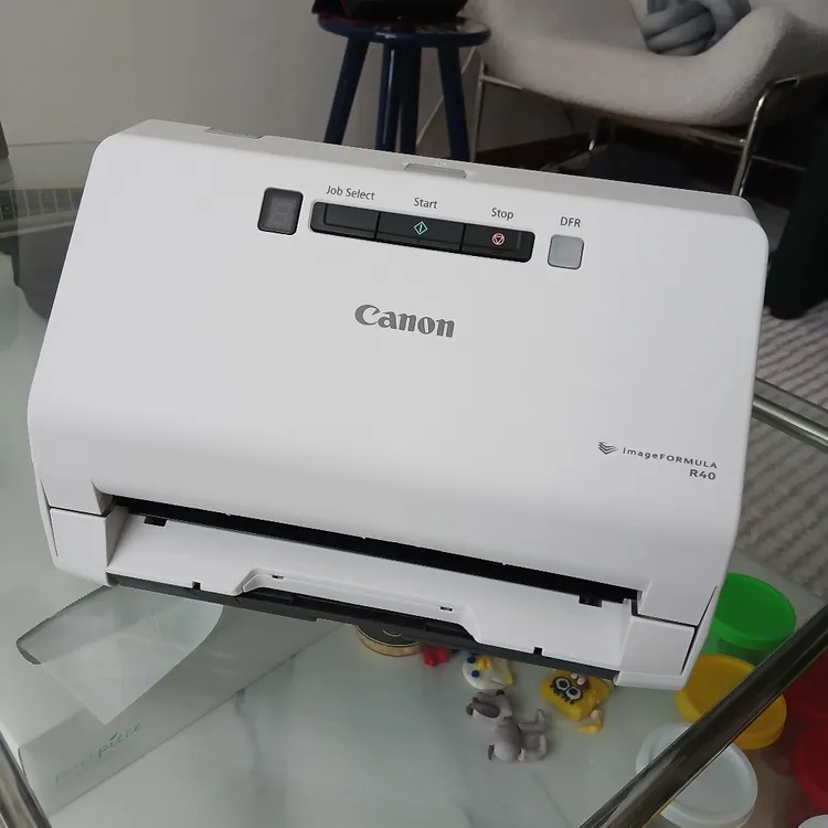 캐논 r40 북스캐너 상태최상 풀박 이미지