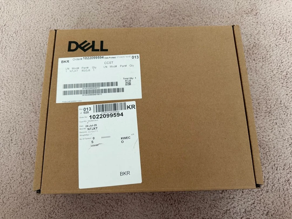 [새제품] 델 도킹스테이션 Dell Pro Thunderbolt 4 스마트 도크 - SD25TB4 이미지