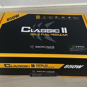 [판매중] 마이크로닉스 850W 골드 풀모듈러 파워서플라이 / 택포 이미지