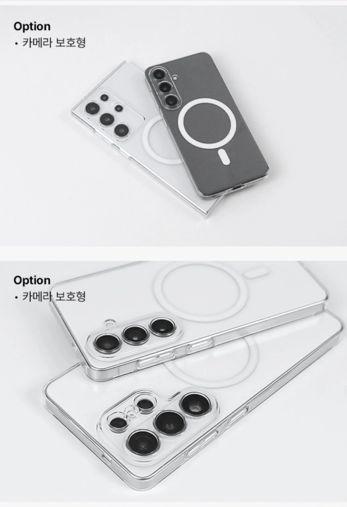 ycase 투명 맥세이프 케이스 (갤럭시S25 전용) 이미지