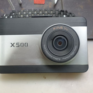 정비된 파인뷰 X500 앞쪽 본체만. 이미지
