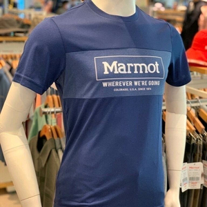 마모트 남성 미시온 라운드 냉감 티셔츠 (새상품) 이미지