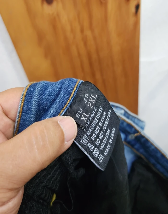 [MOTO PANTS] 남성 라이딩 모토 바이크 데님 팬츠 / 청바지 (2XL) 이미지