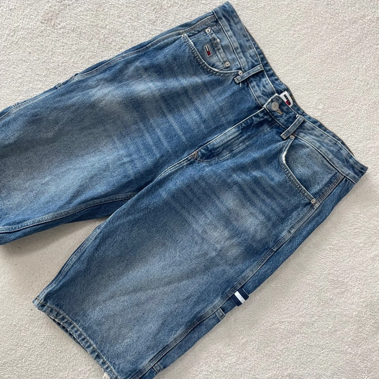 34 타미힐피거 카펜터 버뮤다 데님팬츠 반바지 쇼츠 이미지