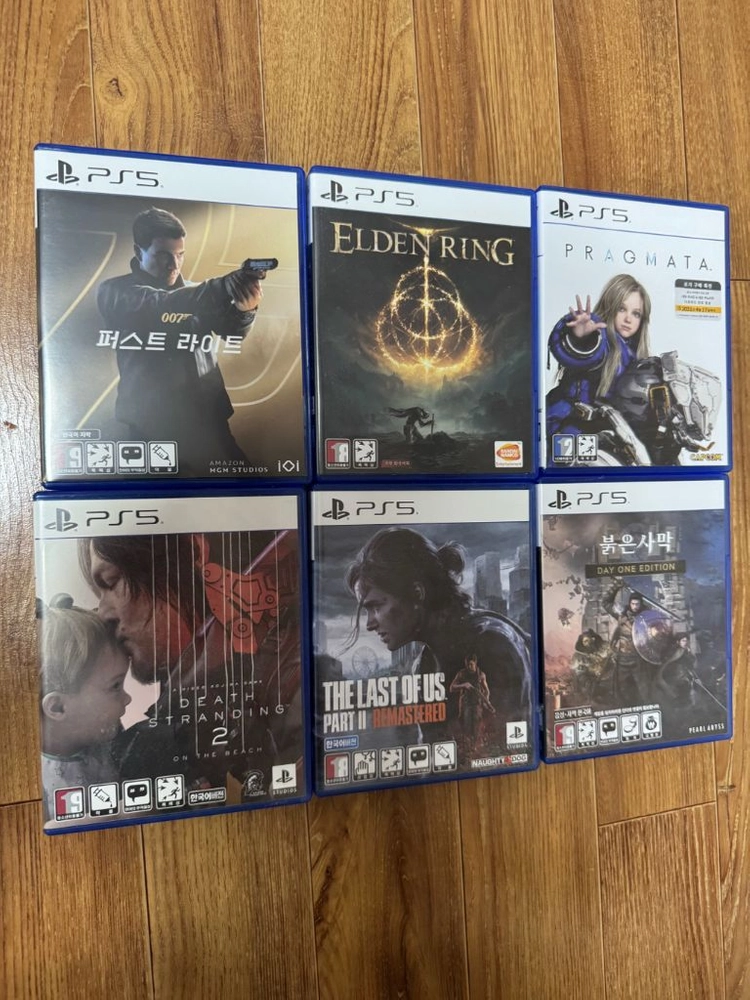 ps5 타이틀 6종 - 안심되는 중고거래