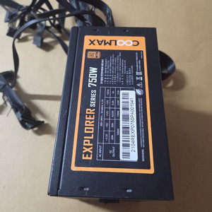 쿨맥스 750W GOLD 파워서플라이 풀모듈러 이미지