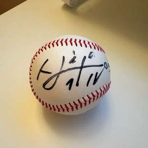 키움 심휘윤 야구공 (2024 울산 KBO 풀 리그 야구공(새상품)) 이미지