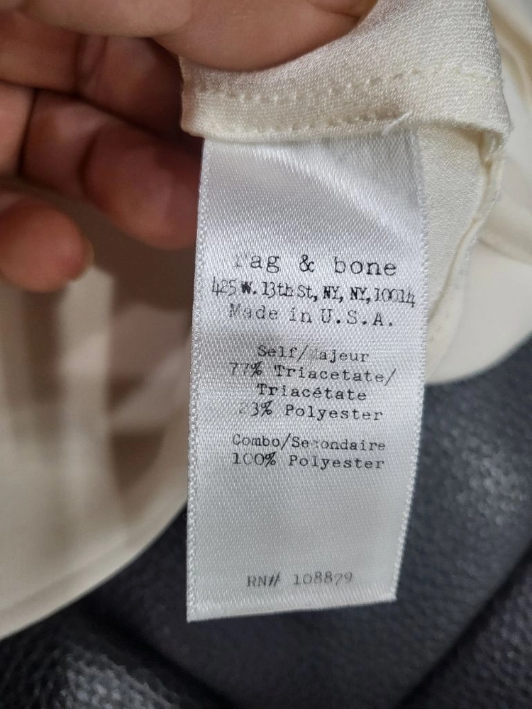 랙앤본 민소매 블라우스 이미지