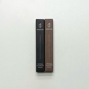포렌코즈 타투 올프루프 마스카라 01 리얼블랙, 02 딥브라운 이미지