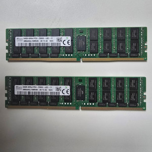 SK하이닉스 서버용 DDR4 64GB PC4-2666V 2개 팝니다 이미지