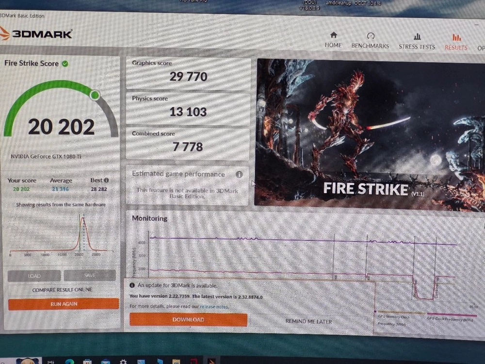 ZOTAC 지포스 GTX 1080 Ti 11G 그래픽카드 컴퓨터 RTX 이미지