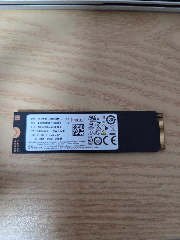 sk하이닉스 p41 1tb ssd 이미지