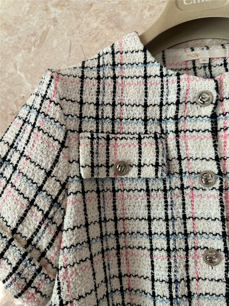 마쥬 maje 반팔 트위드자켓 이미지