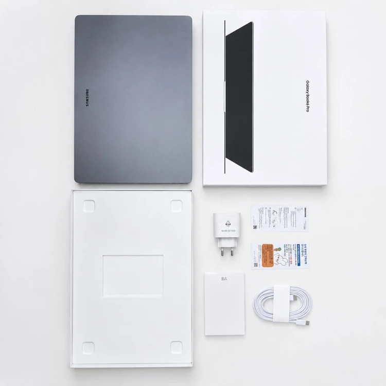 [새제품급/삼케플 3년] 갤럭시북6 프로 16인치 X7 358H 32GB 512GB 배터리사이클 1회 이미지