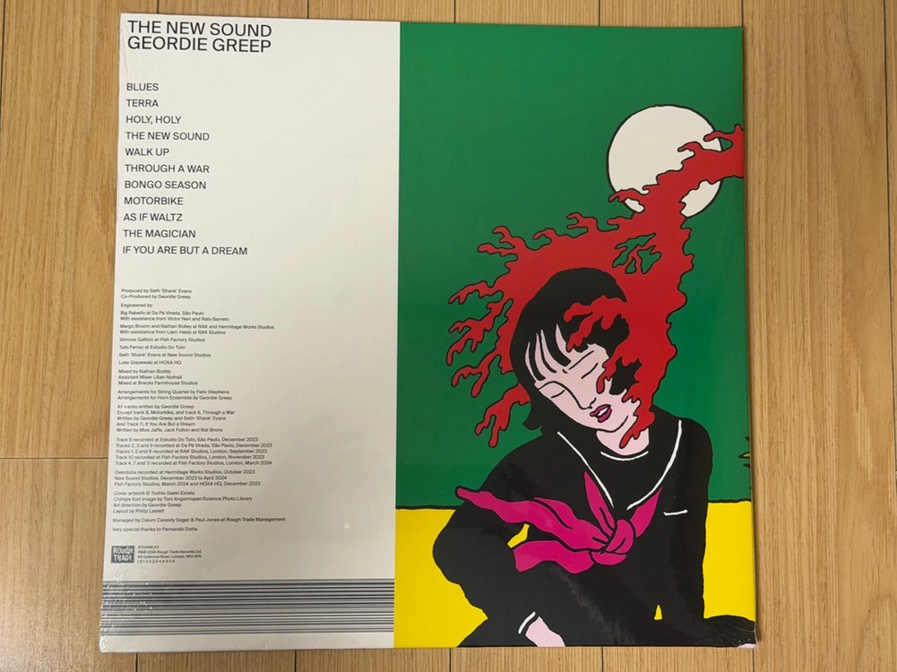 Geordie Greep 조르디 그립 The New Sound LP Vinyl 바이닐 얼터너티브 커버버전 이미지