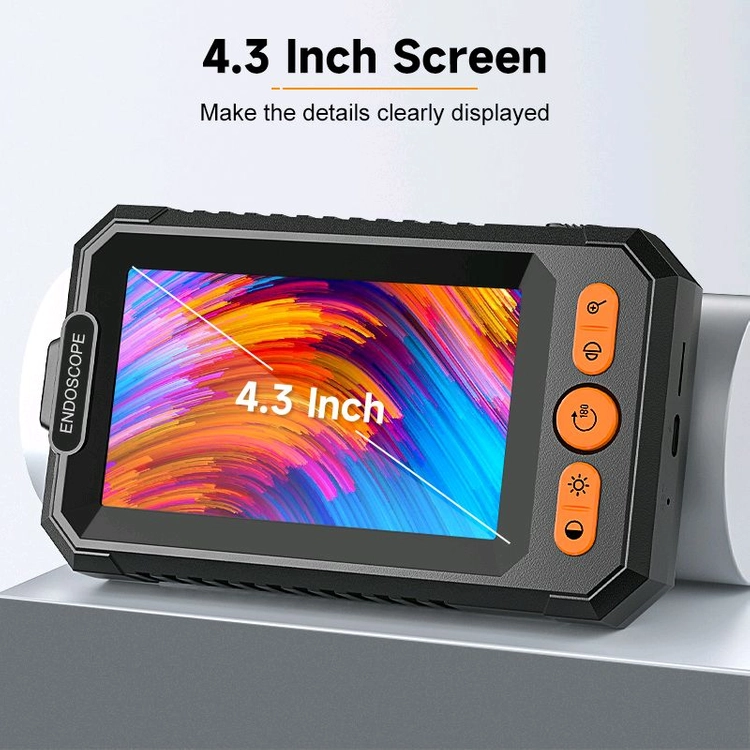 새상품]15M 4.3인치 내시경카메라 FHD 200W 배관검사 누수탐지 이미지
