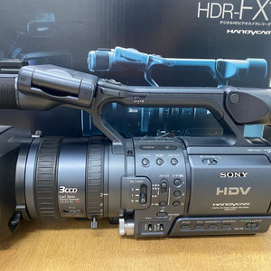 전문가용 레트로 HDV 캠코더 SONY HDR-FX1 [소장품] 이미지