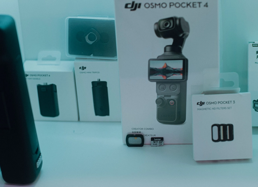 미개봉 DJI 오즈모 포켓4 풀 셋팅 구성 (추가 악세사리 살 필요 없음∨) 이미지