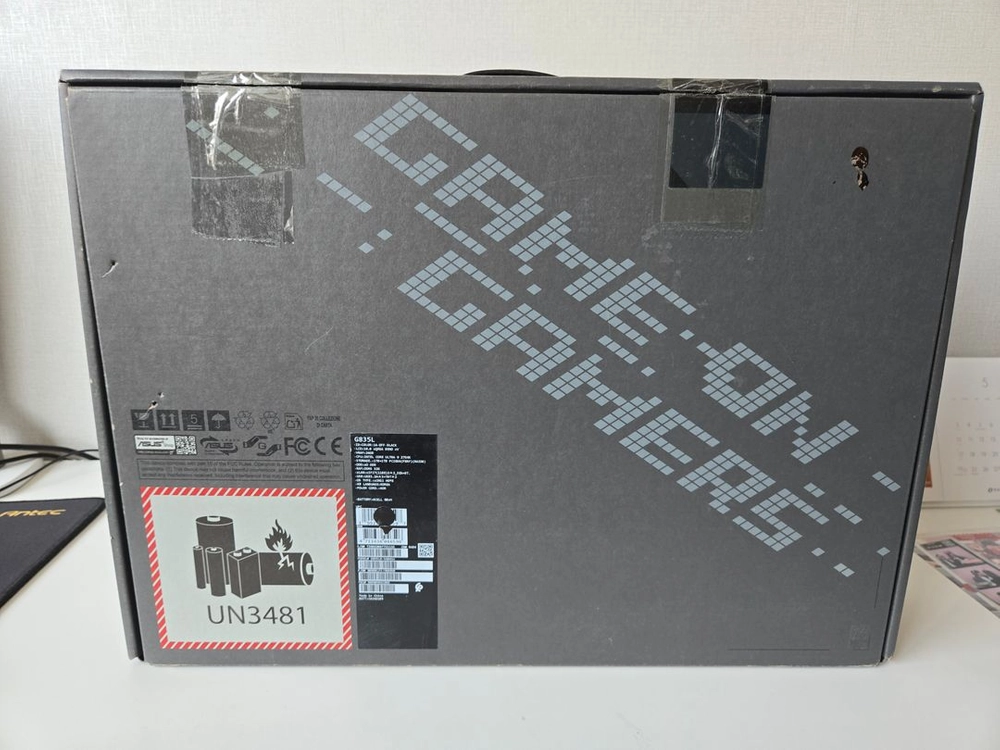 하이엔드 노트북. 에이수스 2025 ROG STRIX SCAR 18 G835LX-SA041W 이미지