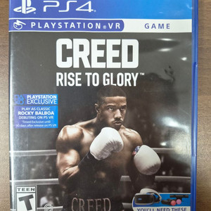 PS4 VR 크리드 라이즈 투 글로리 CREED 이미지