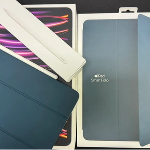 Apple iPad Pro 12.9인치 6세대 m2 셀룰러 + 128GB 스페이스 그레이(펜슬 케이스 포함) 이미지