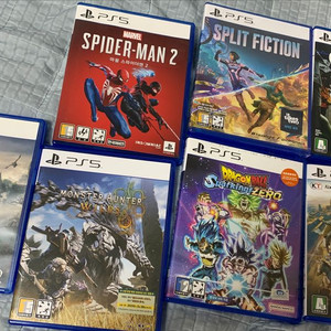 소니 플스5 PS5 스파이더맨, 드래곤볼, 호그와트, 몬스터헌터, 스플릿픽션, 삼국지8 리메이크 이미지