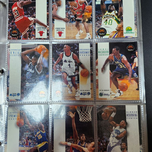 NBA 농구카드 1993-94 스카이박스 마이클 조던 포함 18장 이미지