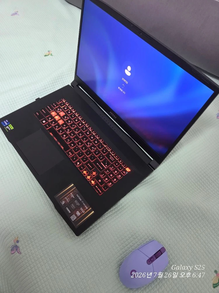 카타나 17 5070 노트북 팝니다 이미지